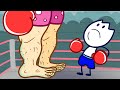 Nate Fights The Biggest Boxer Ever | Animated Cartoons Characters | Animated Short Films