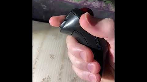 ELECOM Relacon Handheld Trackball Mouse, Thumb Control, Left Right Handed Mice, Bluetooth, 10-Button