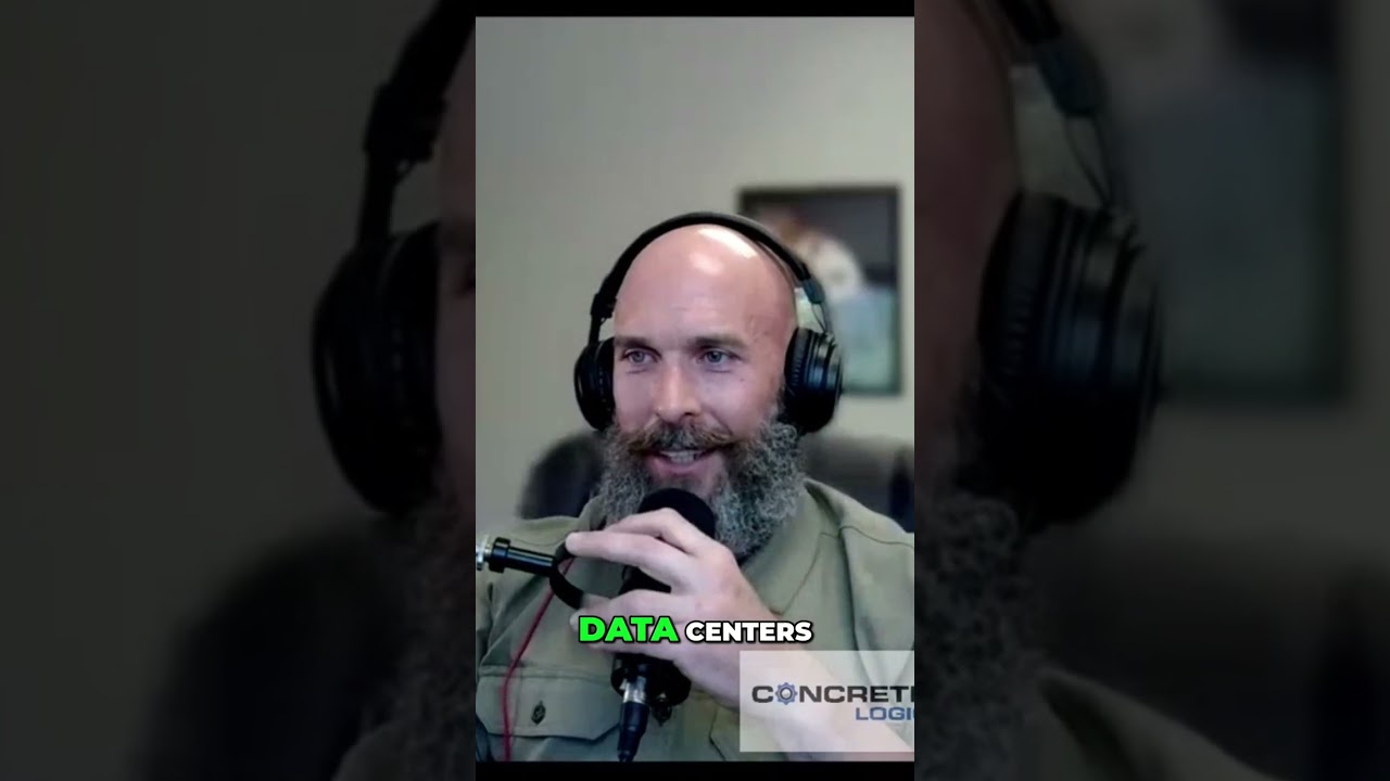 Concrete's Crucial Role in Data Center Growth & AI Era #shorts