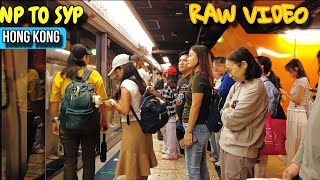 ๐MTR: NORTH POINT to (SYP) Hong kong Island via, Deeply Subway passages - Raw Video iN 4k HDR #tour ๐MTR: NORTH POINT to (SYP) Hong kong Island via, Deeply Subway passages - Raw Video iN 4k HDR #tour