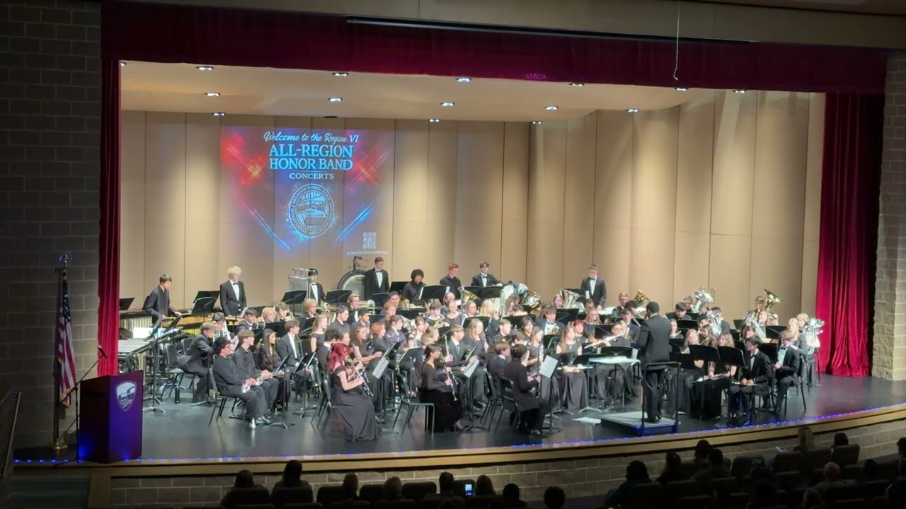 All Region Band Concert January 2026 Kate Song 1