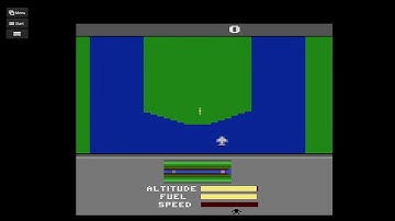 XBOX RETRO CLASSICS RIVER RAID II gameplay video