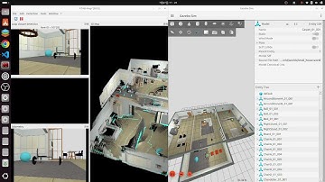 RTAB-Map 2D Mapping Using LiDAR and Depth Camera (gazebo_sim + ROS 2 jazzy)