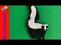 Crochet Skunk Tutorial – Crochet Applique Tutorial