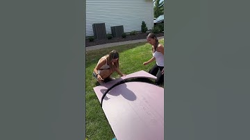 How do you think our arch backdrop came out?? #backdrop #bridalshower #bridalshowerdecor #2024bride