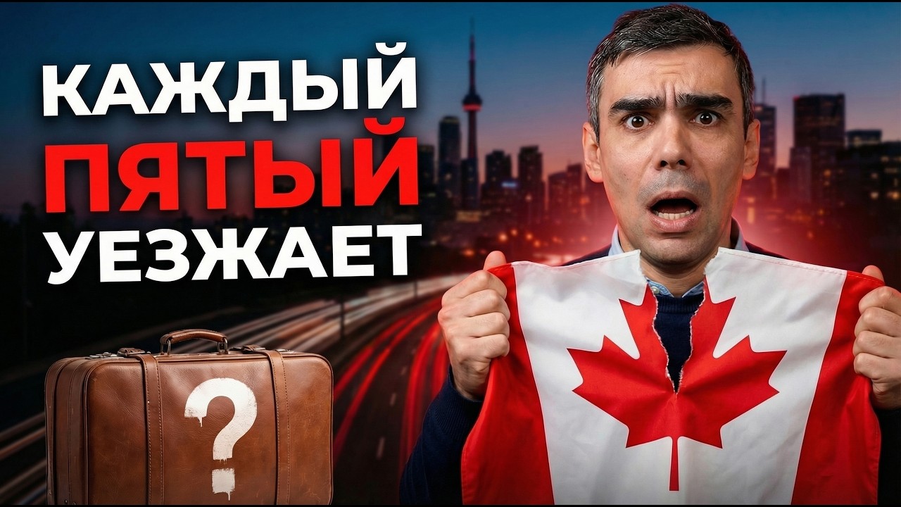26% хотят уехать из Канады! Что они сделали не так?
