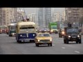 Ретро-парад, посвящённый 81-й годовщине открытия троллейбусного движения в Москве.