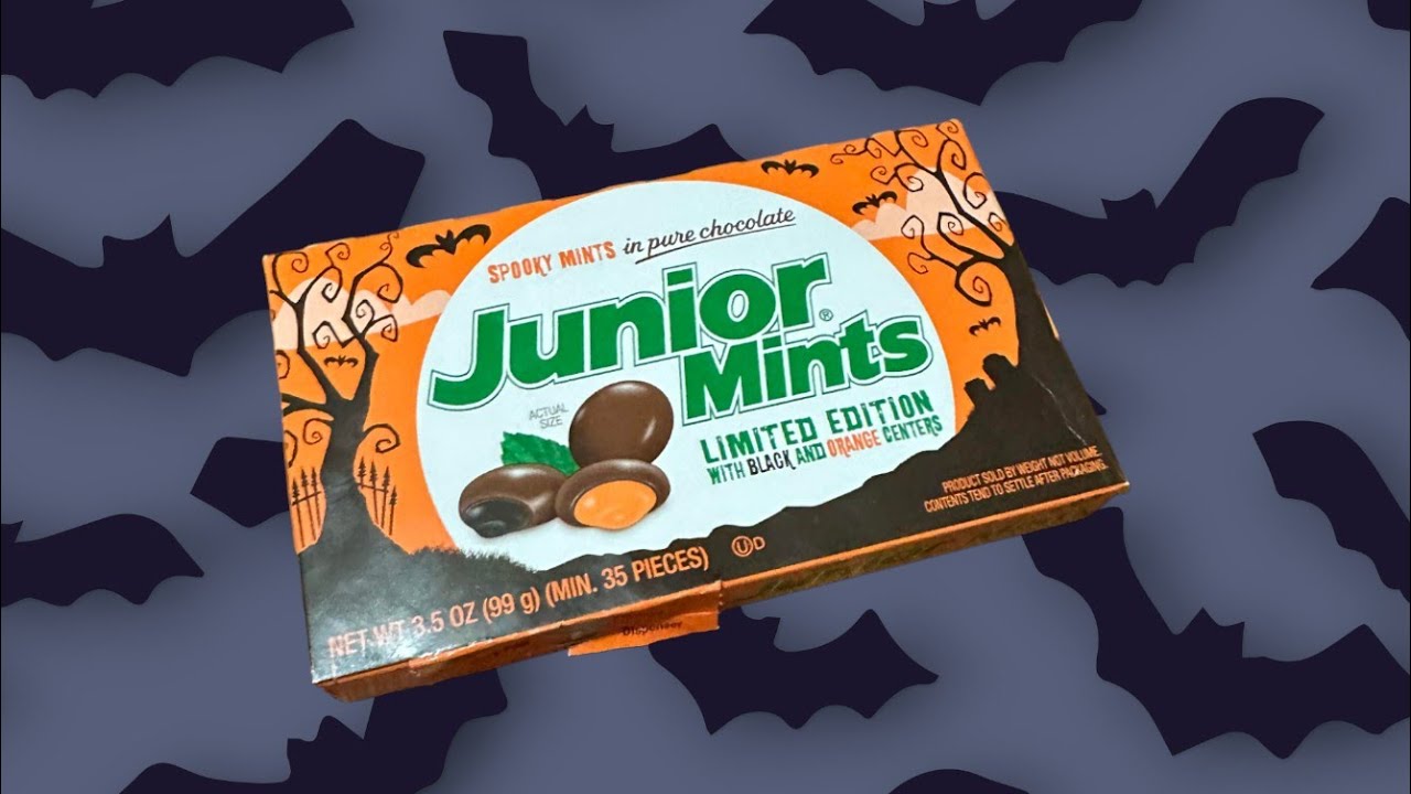 Peanut Free Halloween Junior Mints Review YouTube