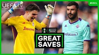 #UECL Great Saves Semi-Finals | Tzolakis, Terracciano... by UEFA 2,368 views 2 days ago 2 minutes, 27 seconds