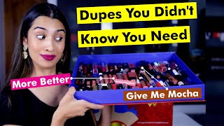 50 Affordable Dupes For Affordable Lipsticks | Similar shades | Nykaa Jade Rose, Sugar Wine & Shine screenshot 5