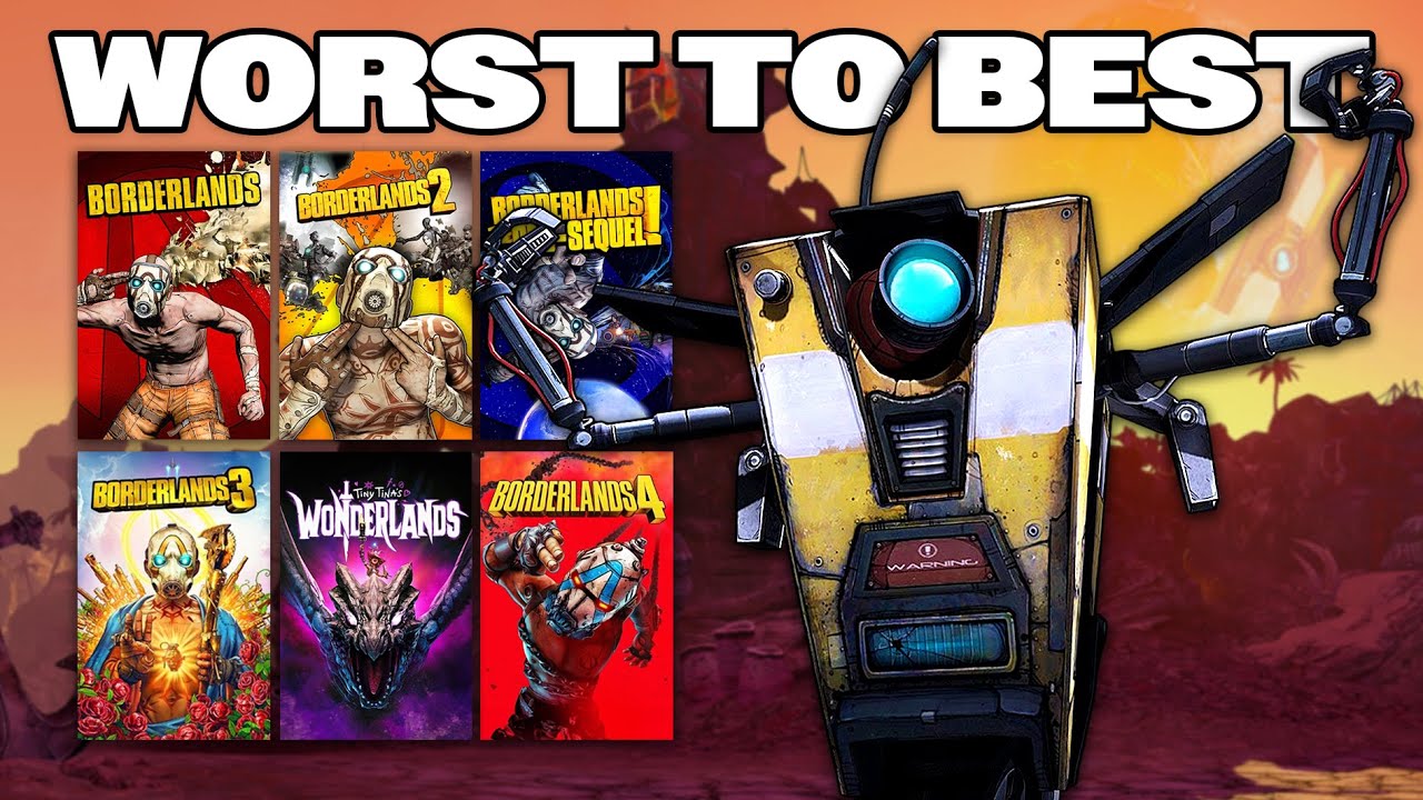I Played EVERY Borderlands Game... (And Ranked Them)
