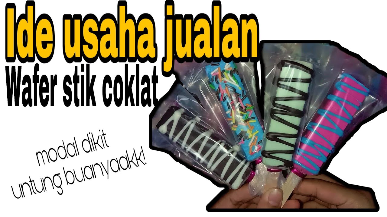 IDE USAHA JUALAN !! WAFER STIK COKLAT || Meyrasusanti