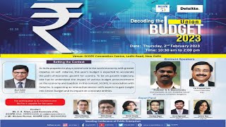 Decoding the Union Budget 2023