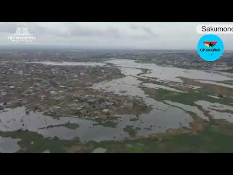 Bird’s‑eye view of how illegal construction on drainage buffer zones is fueling Accra’s flood crisis