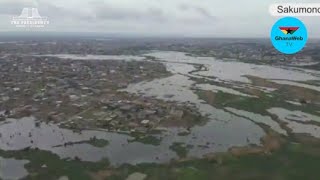 Bird’s‑eye view of how illegal construction on drainage buffer zones is fueling Accra’s flood crisis