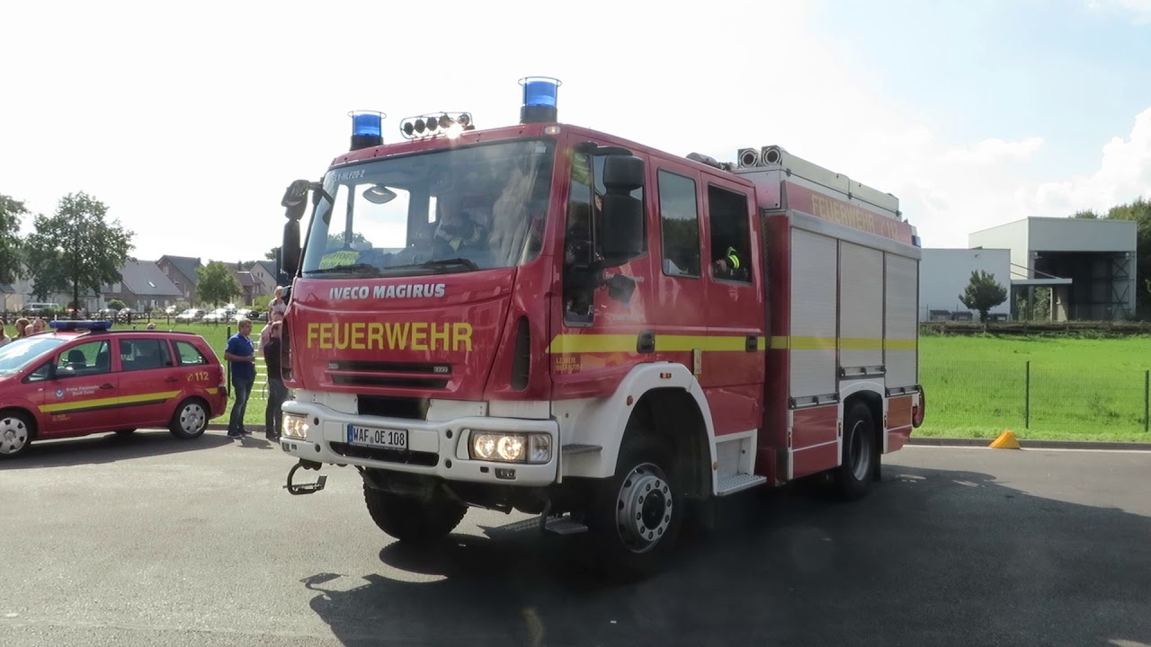 Feuerwehr Oelde Einsatz während Tag der offenen Tür