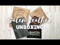 GALEN LEATHER UNBOXING // Slim A5 Leather Cover & Old School Pen Case