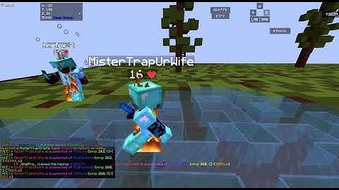 ExtremeCraft - Hacker #2803 Name: MisterTrapUrWife Hacks: NoSwing + Bhop + AKB
