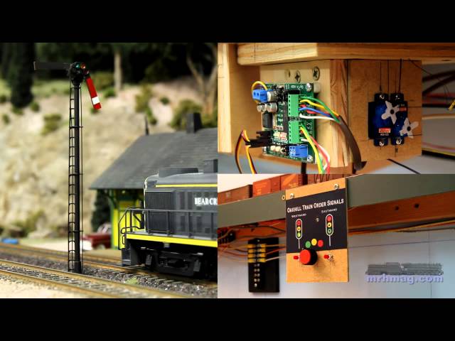 Train Order semaphore demo | Model railroad signals | Model Railroad Hobbyist | MRH