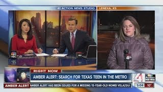 Kansas AMBER Alert issued for missing Texas teen