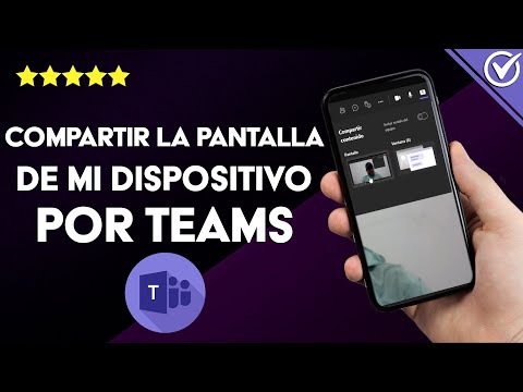 ¿Cómo compartir la pantalla de mi dispositivo por TEAMS? - Para móvil y PC