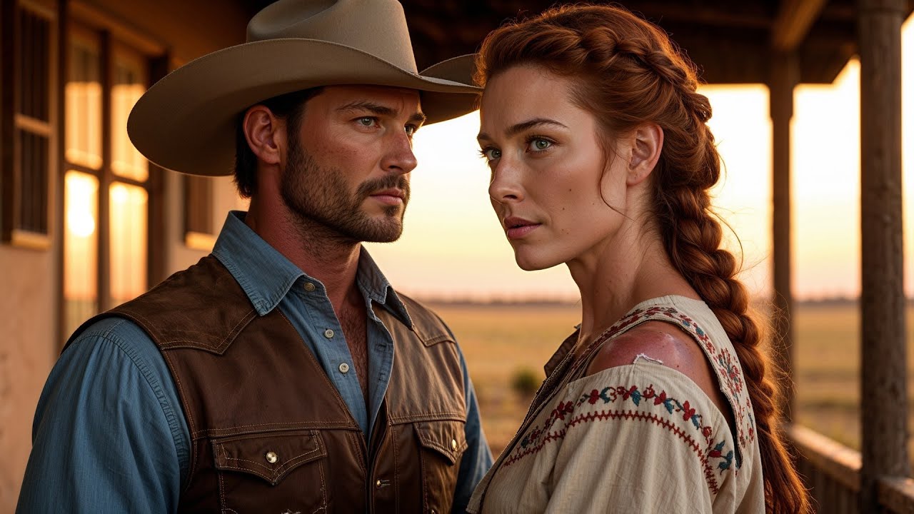 He Was A Harsh Cowboy Who Refused To Love, He Saw Her Wounded Heart And Said 