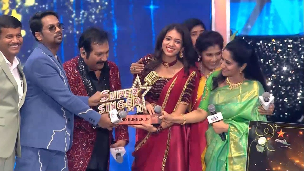 Super Singer Season 10 | Grand Finale 2nd Runner | Vaishnavi - YouTube