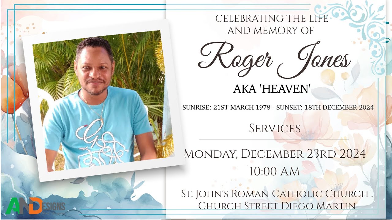 The Funeral Service of Roger Jones AKA 'Heaven' - YouTube