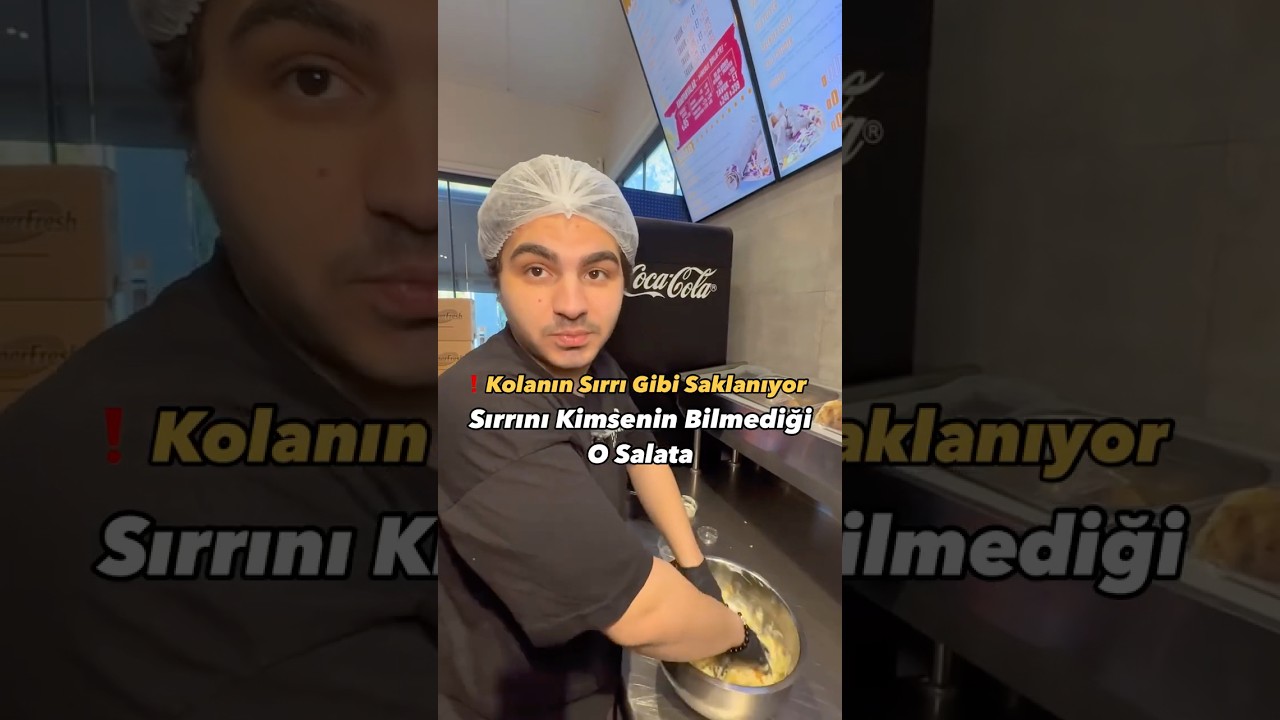 ❗️Özel Kasada Saklanan Salata Tarifi | Sır Gibi Saklanıyor #shorts #food #delicious