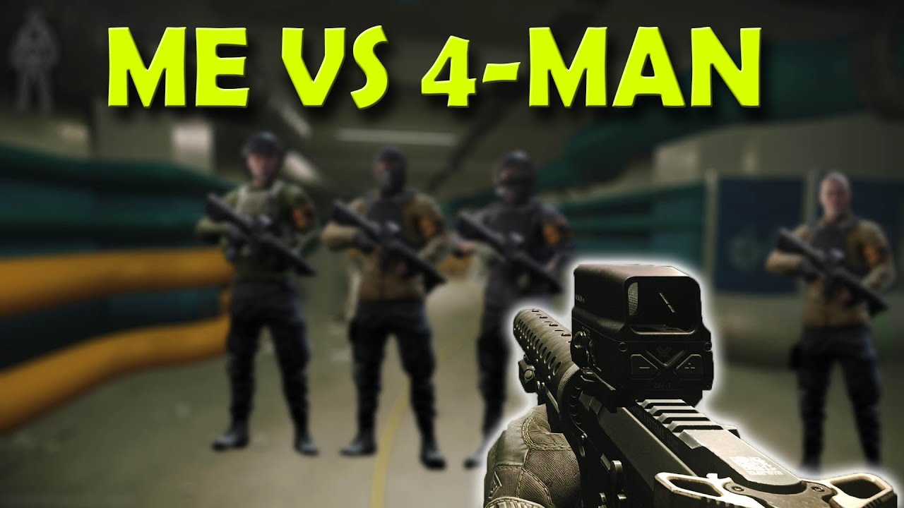 Insane fight with a 4-man on Labs - Escape From Tarkov