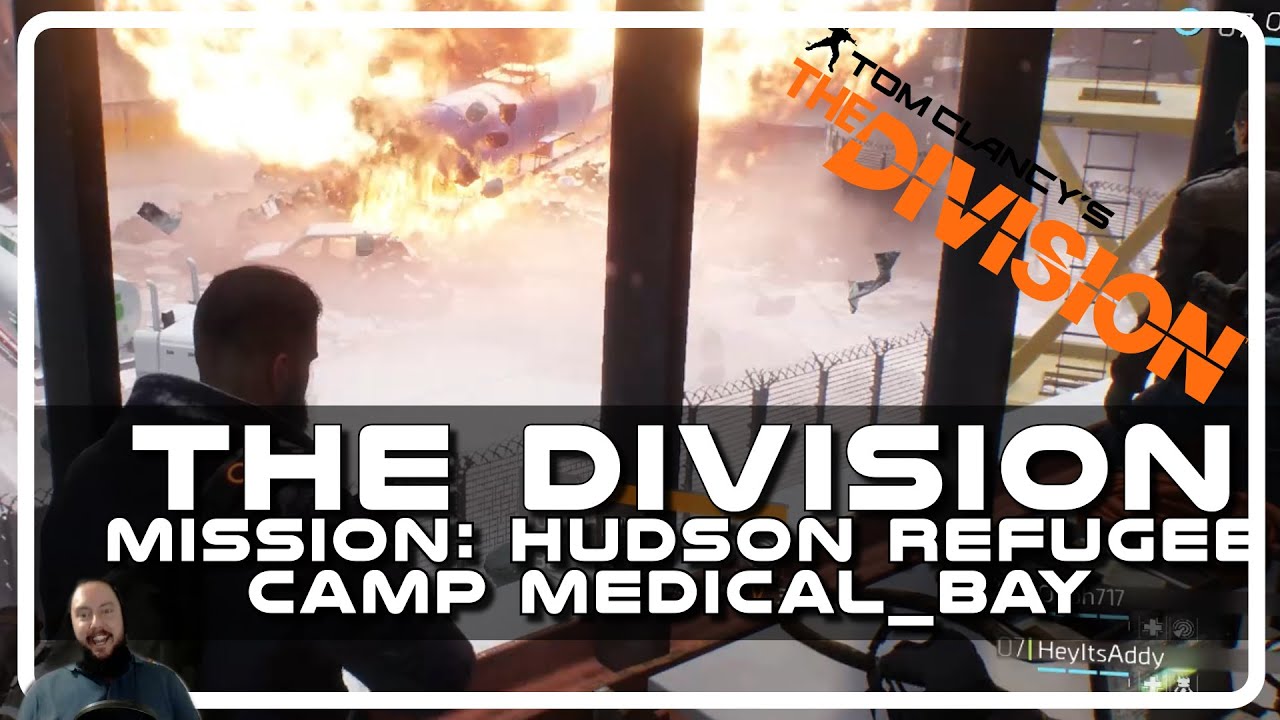 The Division -  Mission: Hudson Refugee Camp Medical Bay with Psynaps (PC Gameplay Funny Moments)