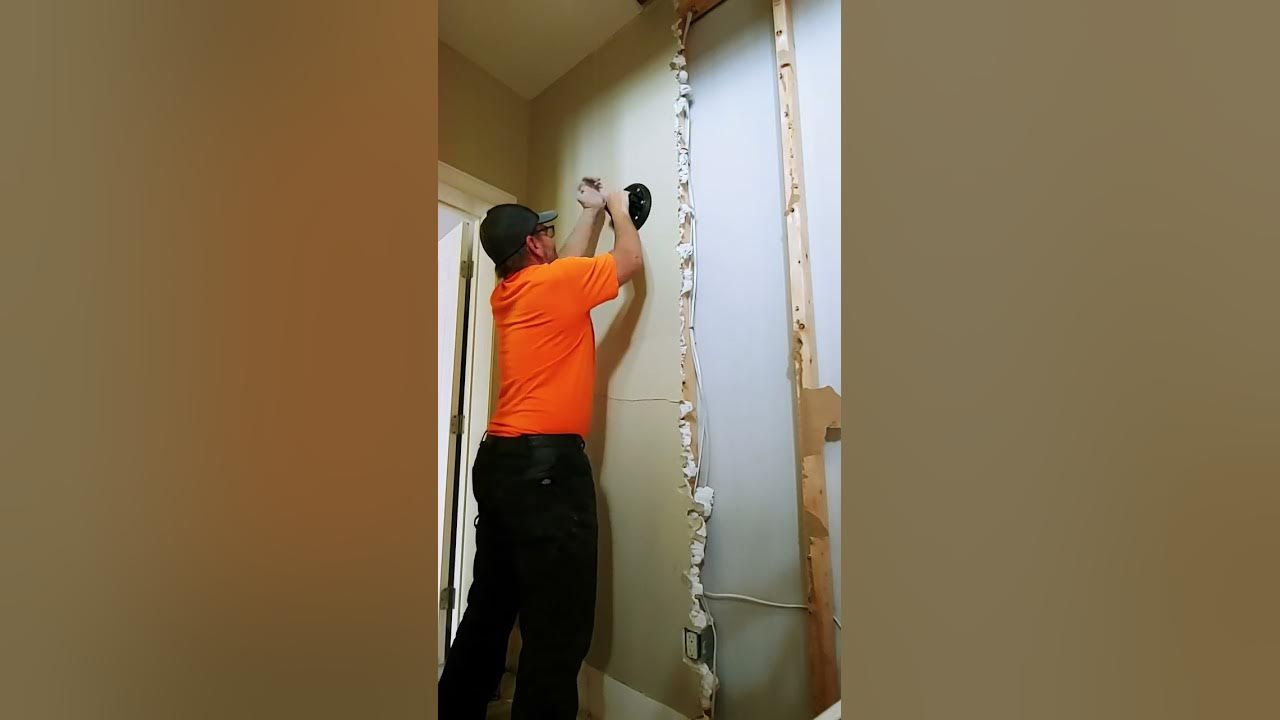 how to remove drywall with less mess and much faster YouTube