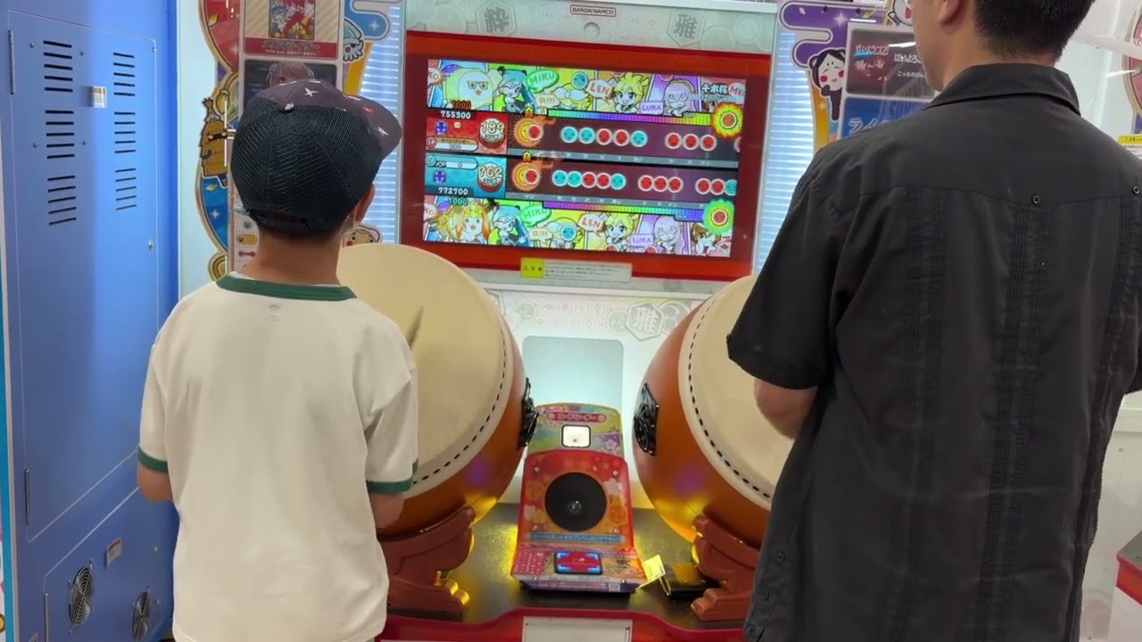 太鼓師匠 太鼓の達人】師匠と一緒に太鼓の達人♪ - YouTube