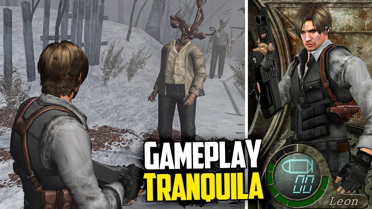 Novo RESIDENT EVIL 4 Winter Remake para PS2 - sem SPAM de inimigos