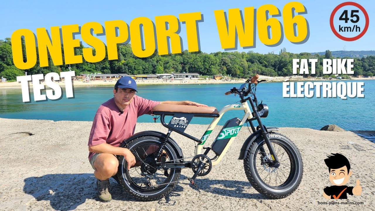 Test vélo électrique Onesport W66 !  offre flash  699€  ⚡