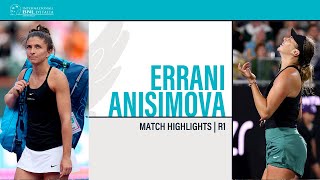 Sara Errani - Amanda Anisimova | ROME R128 - Match Highlights #IBI24