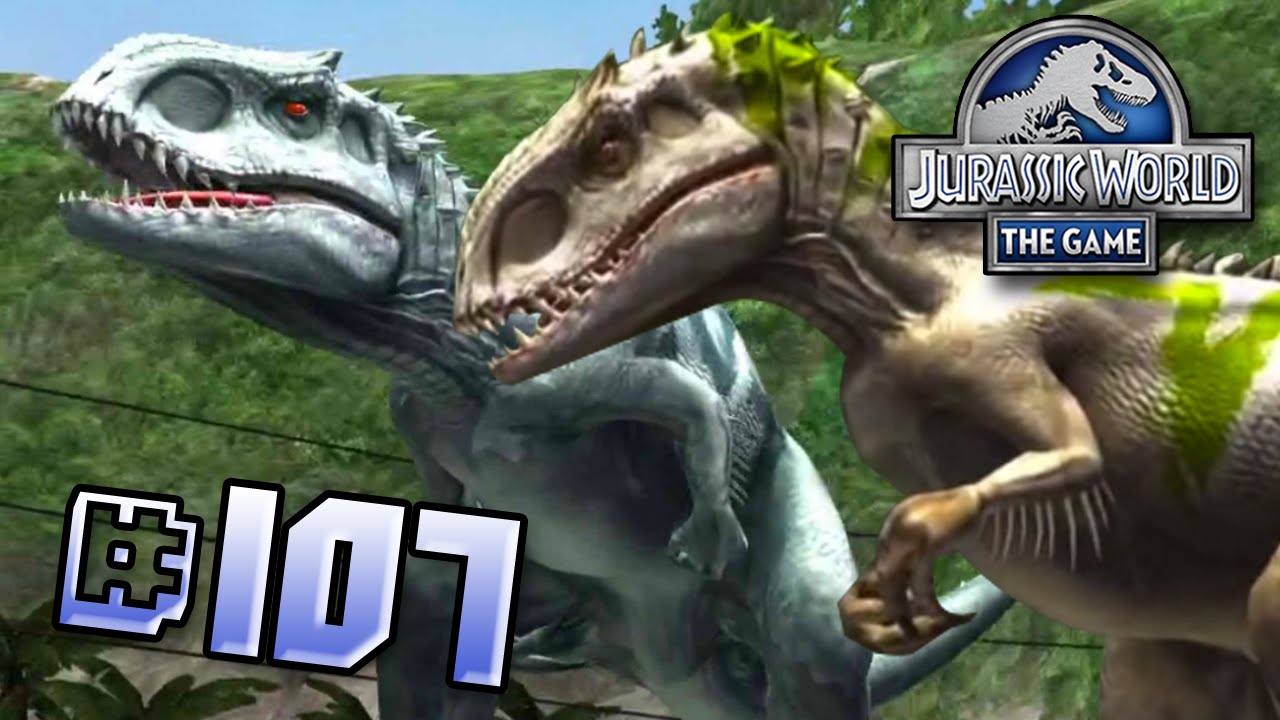 ⁣Indominus Rex Siblings Brawlasaurs!! || Jurassic World - The Game - Ep 107 HD