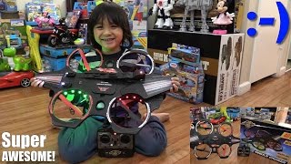 RC Toys: Flying a Quadcopter for the First Time! Nebula Cruiser Remote Control Unboxing
