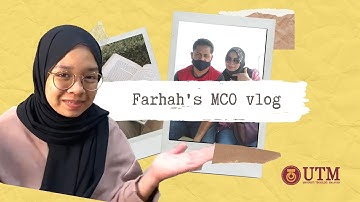 Experiences and Activities during the Movement Control Order 2020 - 2021 #utm #vlog #uhlb1112