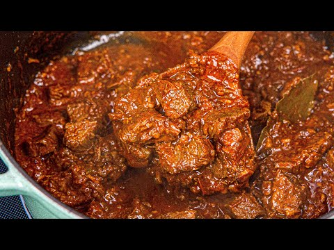 The Most Famous Hungarian Beef and Onion Stew! Traditional Authentic Porkolt recipe!