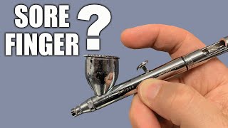 Finger Fatigue When Airbrushing ? This Tip May Help