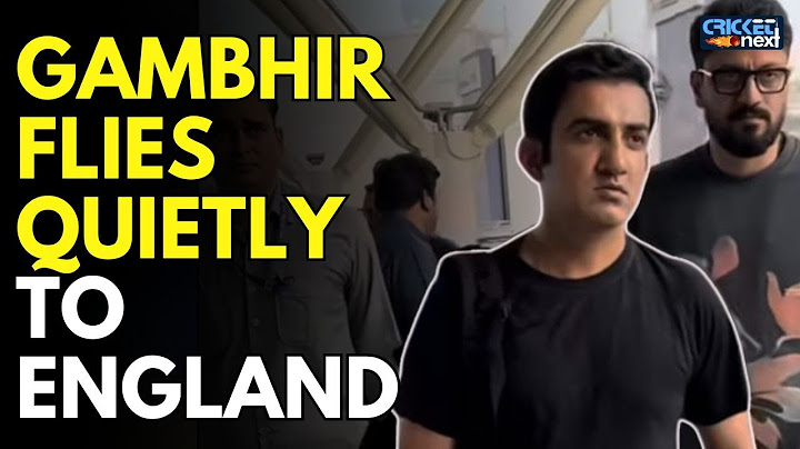 Team India’s Head Coach Back on Mission: Gambhir Leaves for England Ahead of 1st Test | IND vs ENG
