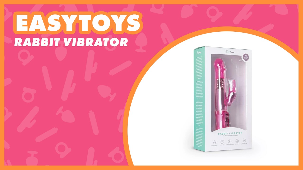 EasyToys Rabbit Vibrator – Rotating & Multi-Mode Dual Stimulation 💕 💗 EasyToys