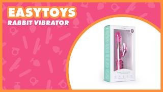 EasyToys Rabbit Vibrator – Rotating & Multi-Mode Dual Stimulation 💕 💗 EasyToys