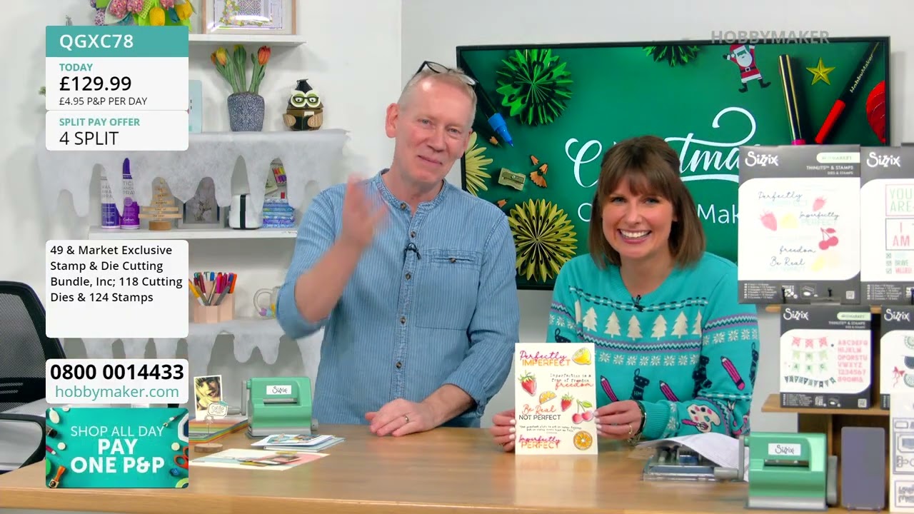 24/11/2025 - Sizzix, Sweet Poppy Stencils, Personal Impressions, Matthew Palmer & Manager Specials