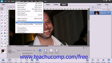 Photoshop Elements 12 Tutorial Adjusting Skin Tone Adobe Training Lesson 14.11