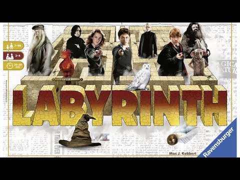 Labyrinth PLAYTHROUGH (Harry Potter board used)