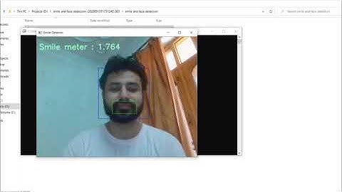 Smile Detection in Python