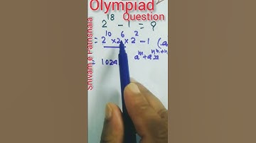 How To Solve This Maths Olympiad Exponential Problem ? | #shorts #viral #trending