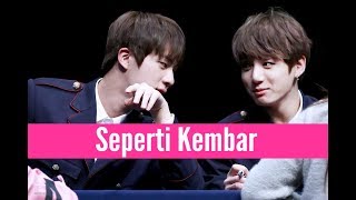 Seperti Kembar, Kedekatan Jin dan Jungkook BTS dari Lucu Sampai Bikin Kesal